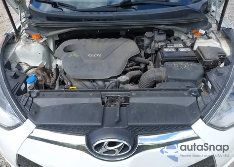 2013 Hyundai Veloster Base W/Gray из США, поврежденный, VIN KMHTC6AD3DU172221